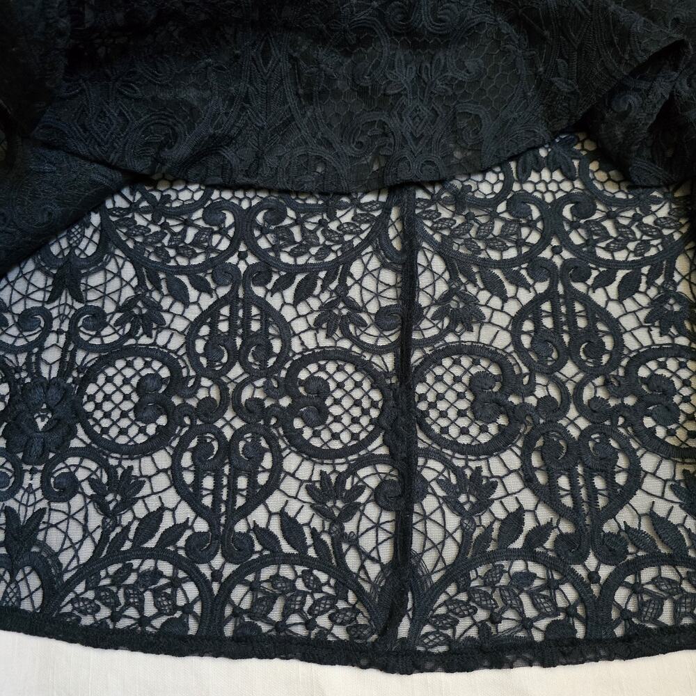 NWT 2 Sisters Women's Lace Mermaid Dress Sz 6 Romantic Goth Prom Wedding Y2k - Picture 6 of 11
